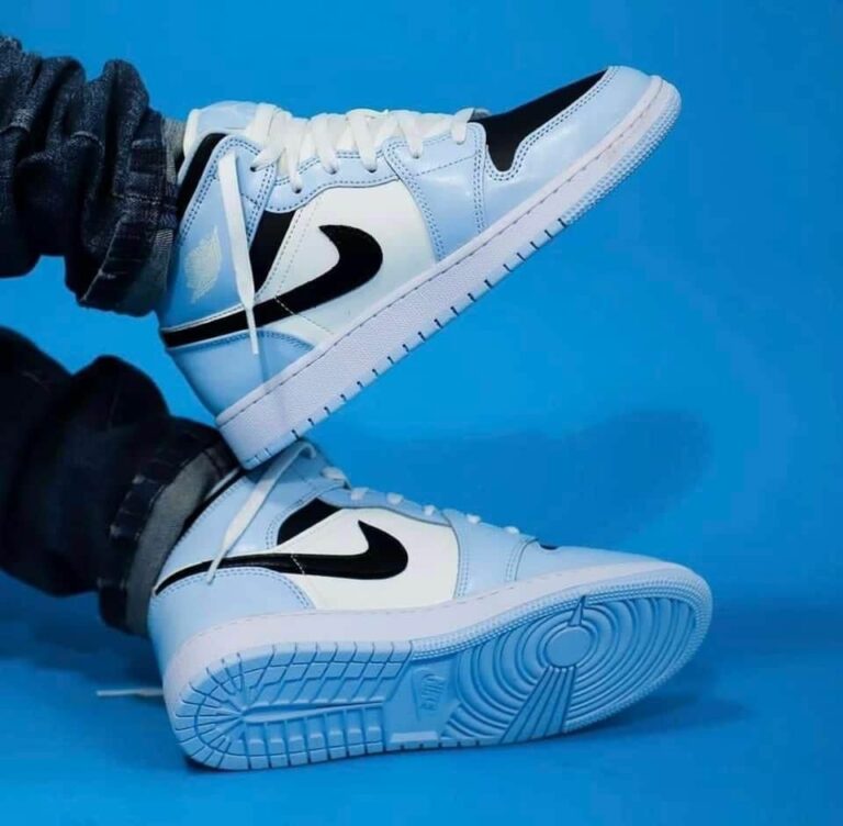 Jordan 1 Mid “Ice Blue” – Sneakers30 PR